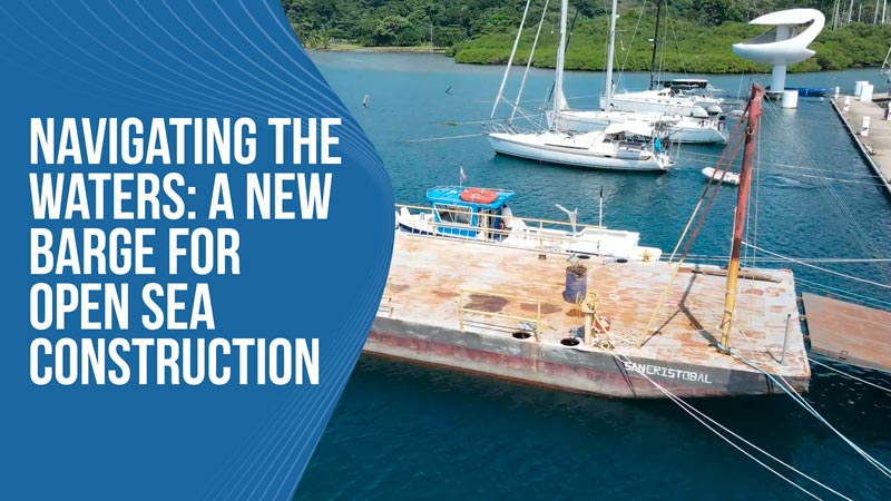 Navigating the waters: A New Barge for Open Sea Construction