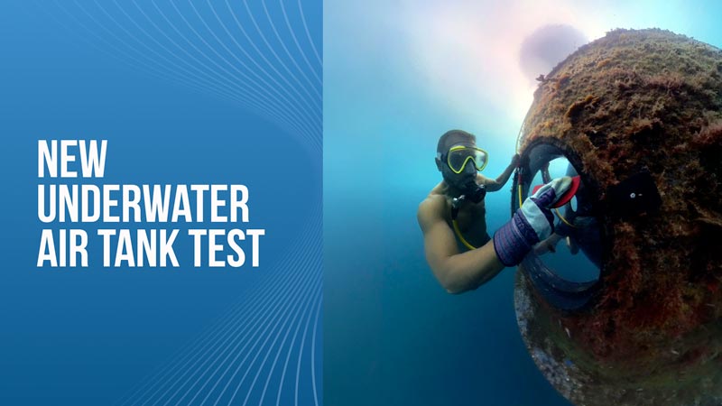 New Underwater Air Tank test