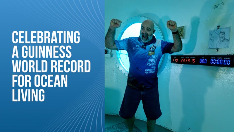 Celebrating a Guinness World Record for Ocean Living